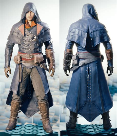 assassin's creed unity all outfits.